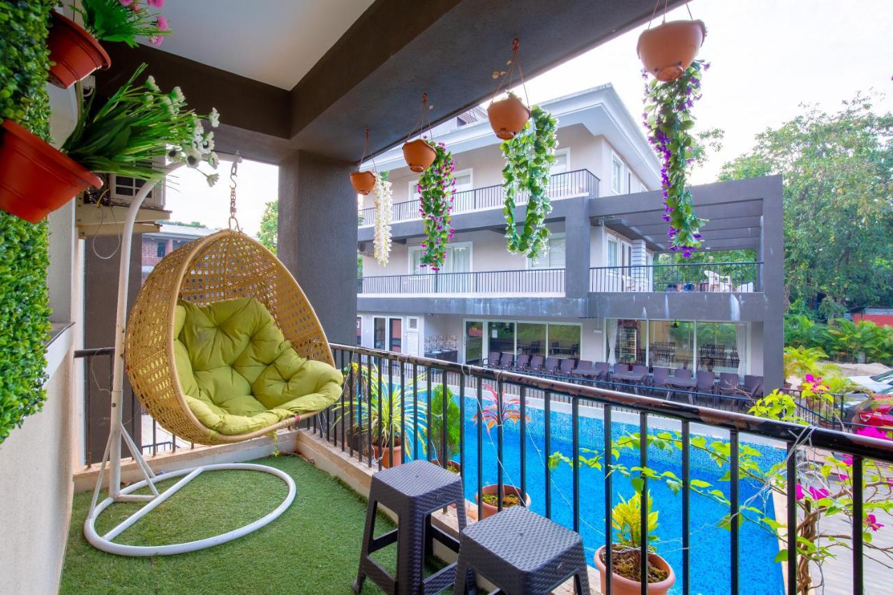 4Bhk Stunning Apartment With Pool 2Bhkx2 Gamle Goa Eksteriør bilde