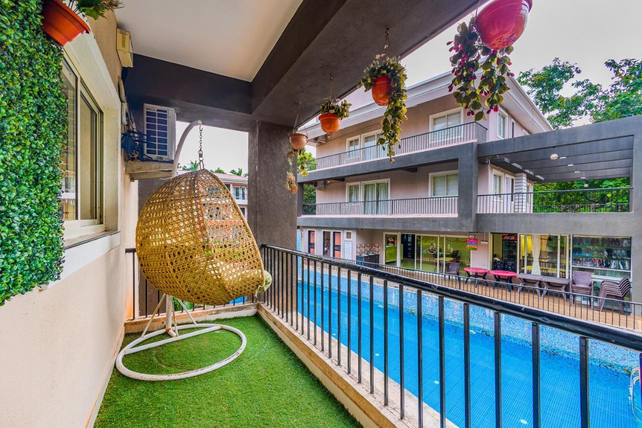 4Bhk Stunning Apartment With Pool 2Bhkx2 Gamle Goa Eksteriør bilde