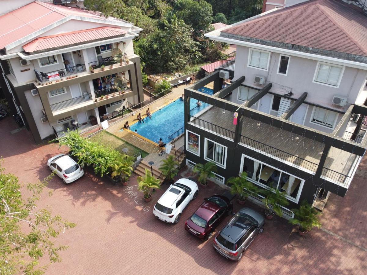 4Bhk Stunning Apartment With Pool 2Bhkx2 Gamle Goa Eksteriør bilde
